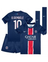 Paris Saint-Germain Ousmane Dembele #10 Kotipaita Lasten 2024-25 Lyhythihainen (+ shortsit)